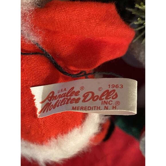 Vintage Annalee Christmas Doll Lot Mr & Mrs Claus & Mouse -‎ 1963/1965  Poseable - Picture 4 of 13